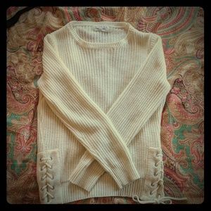 Cloud Chaser cable knit sweater